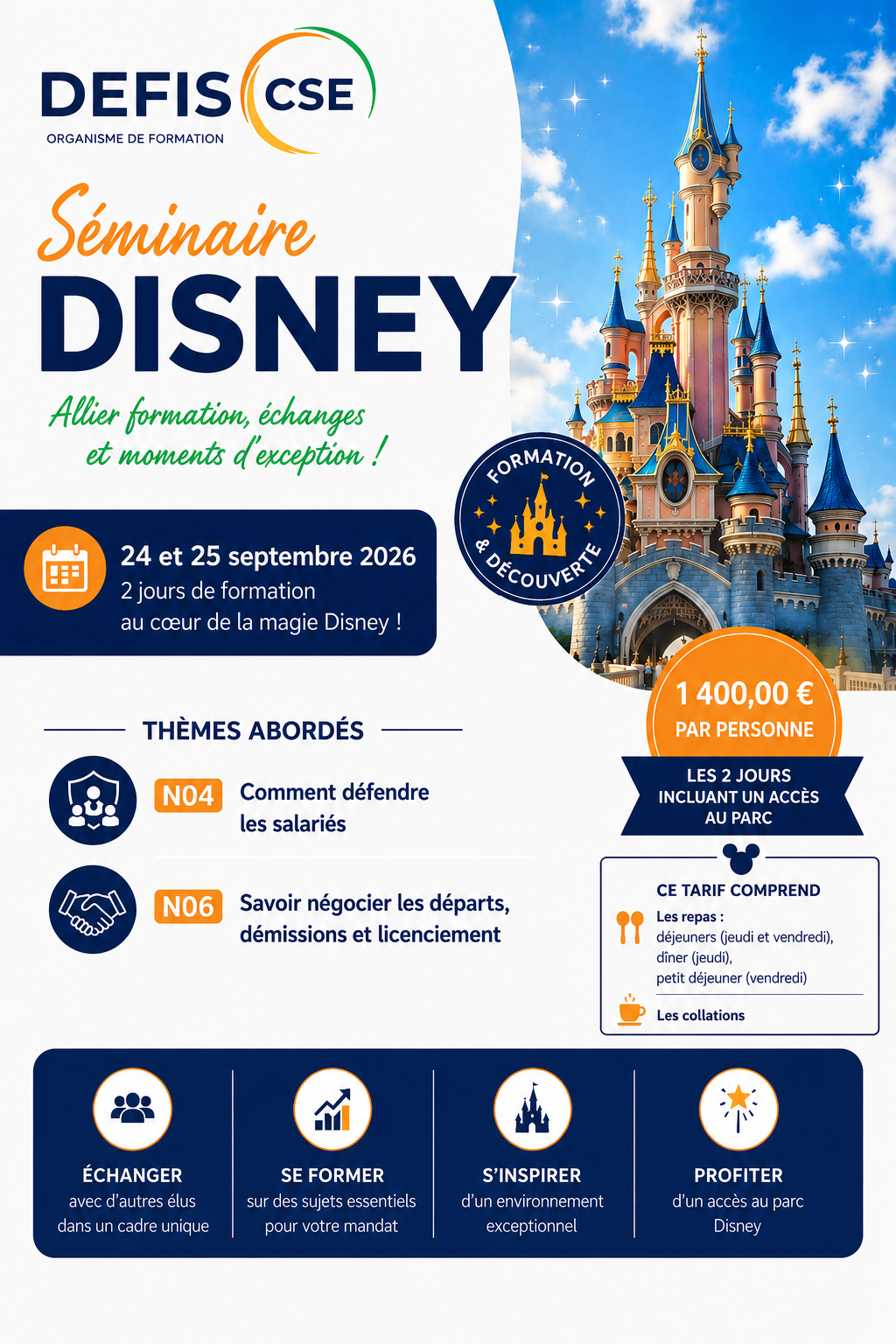 Séminaire Disney - Septembre 2026