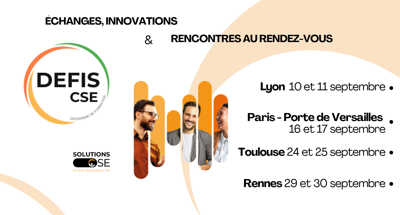 SALONS DEFIS CSE - 2ème Semestre 2026